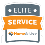 home advisor elite service badge.