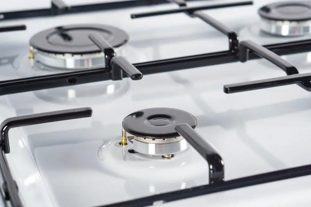 Gas Stove Burner Closeup New York County New York