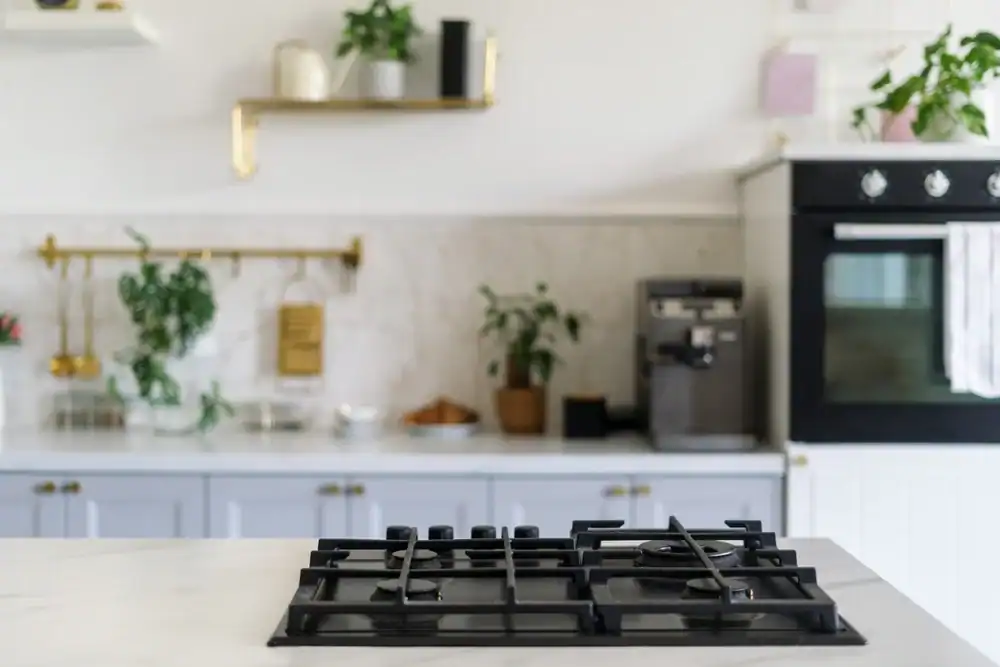 Modern Kitchen Stove View New York County New York