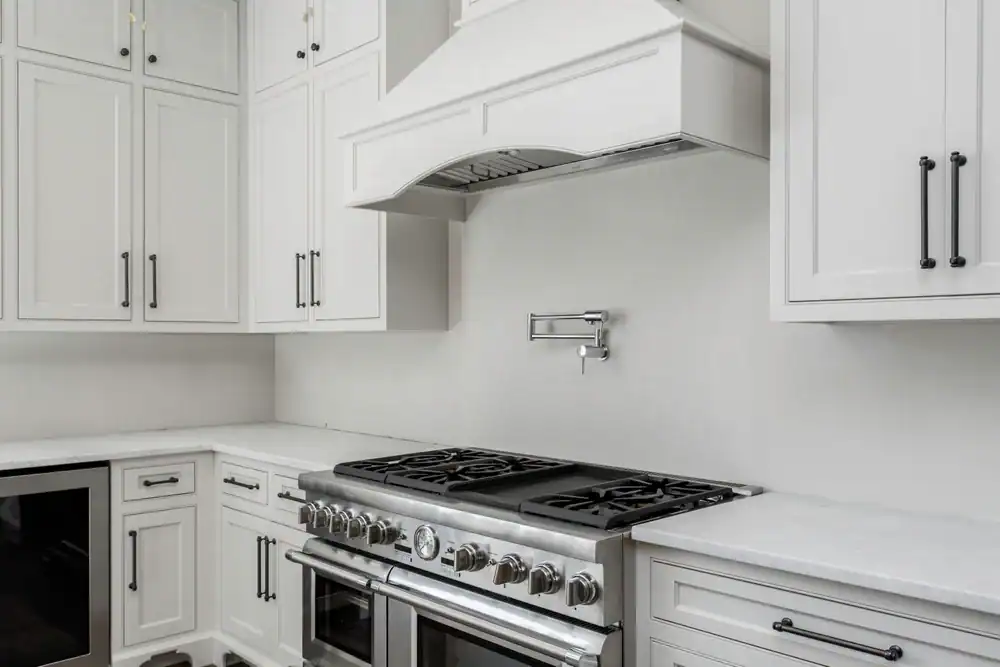 Modern White Kitchen Stove New York County New York