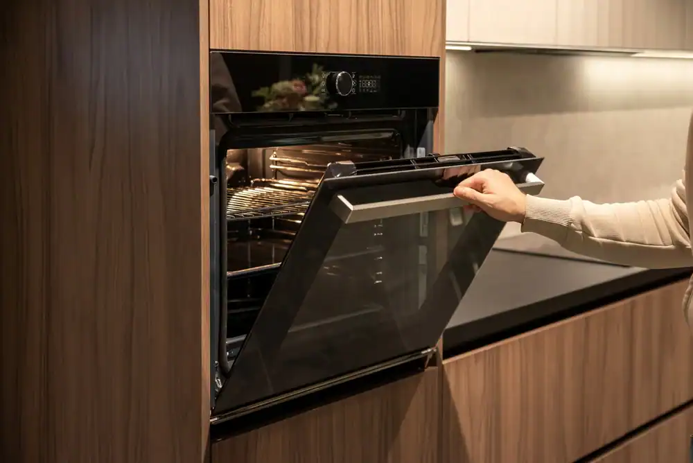 Opening Modern Oven New York County New York