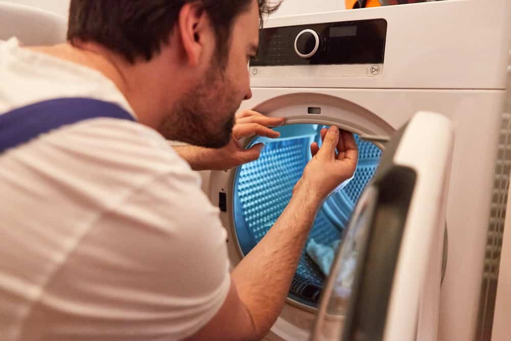 Clogged washing machine repair, plumbing services, professional plumbing repair, NYC plumbing solutions.